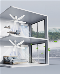 Quạt trần Sunhouse Apex: Thiết bị làm mát tiết kiệm, kinh tế cho gia đình Việt